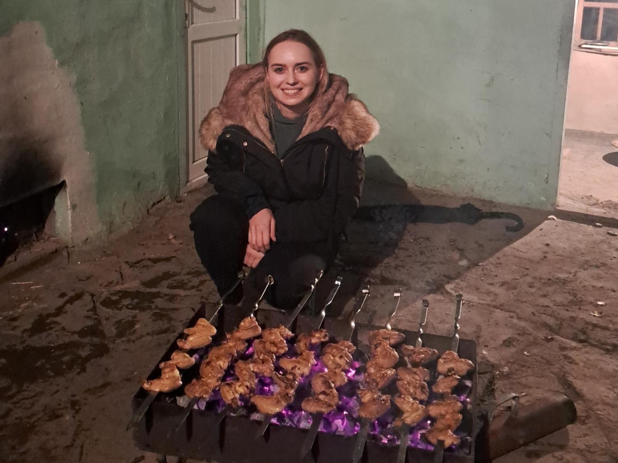 Xinaliq Khinalig Izzet'S Riverside Home Stay Dış mekan fotoğraf